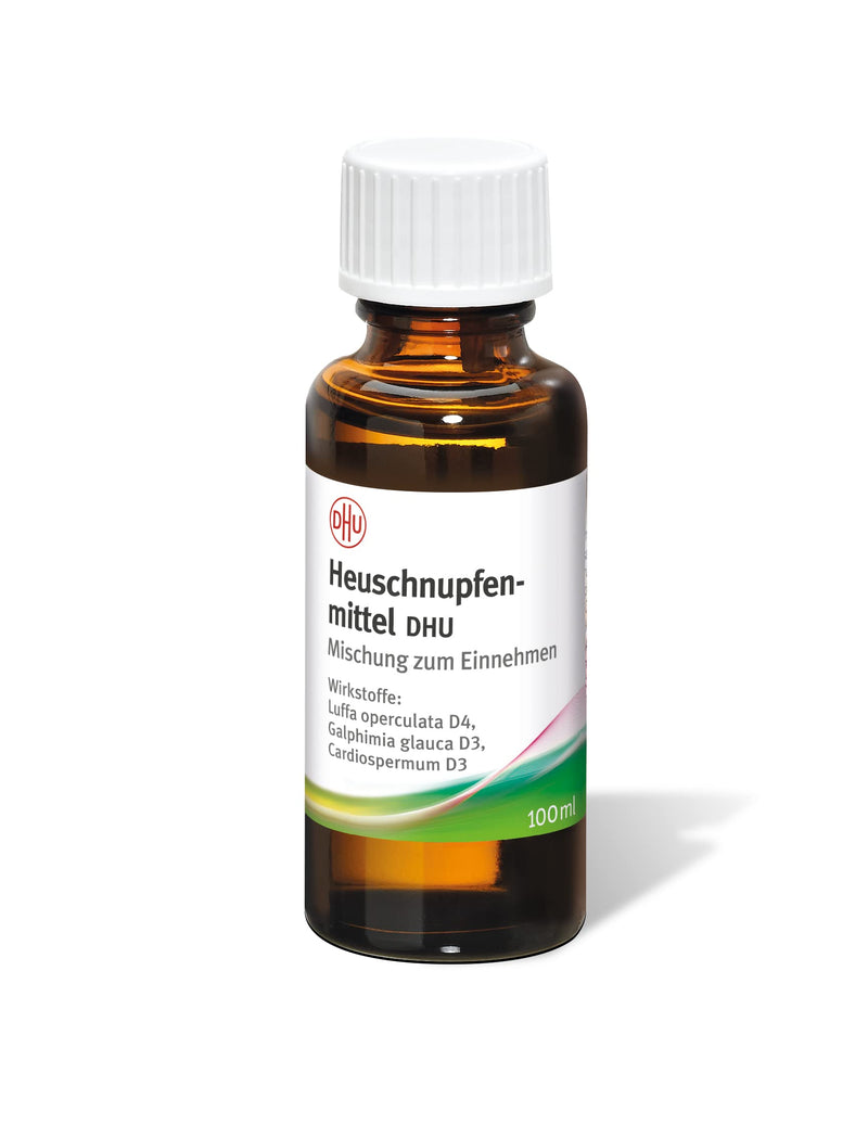 DHU hay fever remedy - doesn't make you tired - helps eyes and nose, 100 ml solution - NewNest Australia