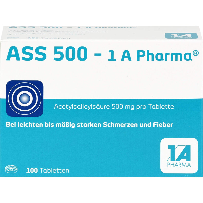 ASS 500-1A Pharma tablets 100 pcs - NewNest Australia
