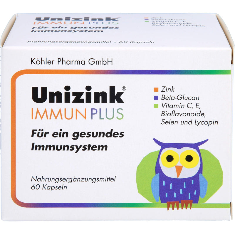 Unizink Immune Plus capsules - NewNest Australia