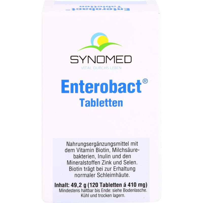 Enterobact tablets, 120 tablets (51.6 g) - NewNest Australia