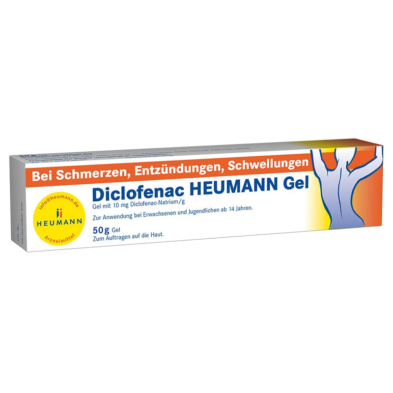 Diclofenac HEUMANN Gel: All-round talent for pain, swelling and inflammation, 50 g 50 g (pack of 1) - NewNest Australia