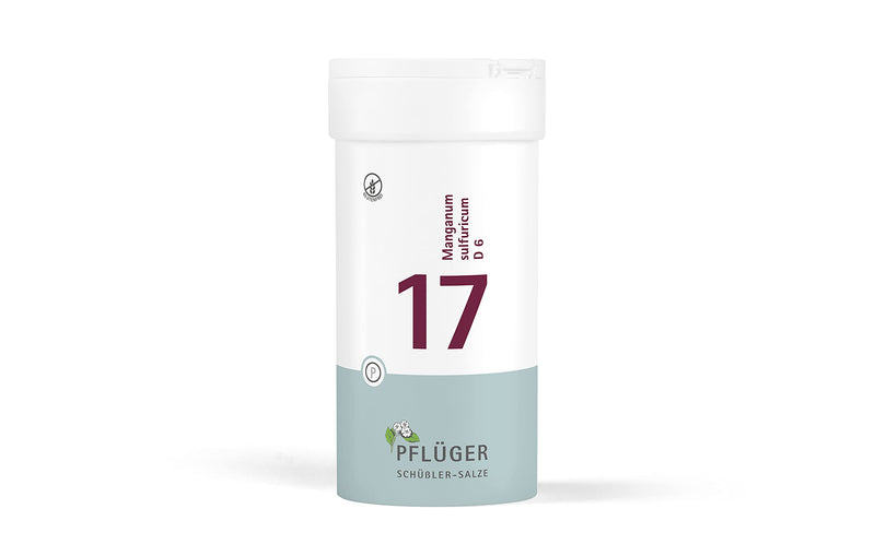 PFLÜGER Schüßler Salts No. 17 Manganum sulfuricum D6-400 tablets - The supplement for enzyme activation - gluten-free - NewNest Australia