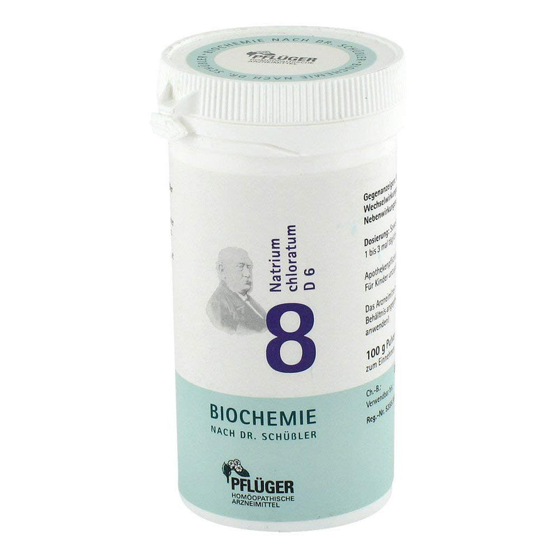 Biochemistry Pflueger 8 Sodium Chloratum D 6 powder, 100 g - NewNest Australia