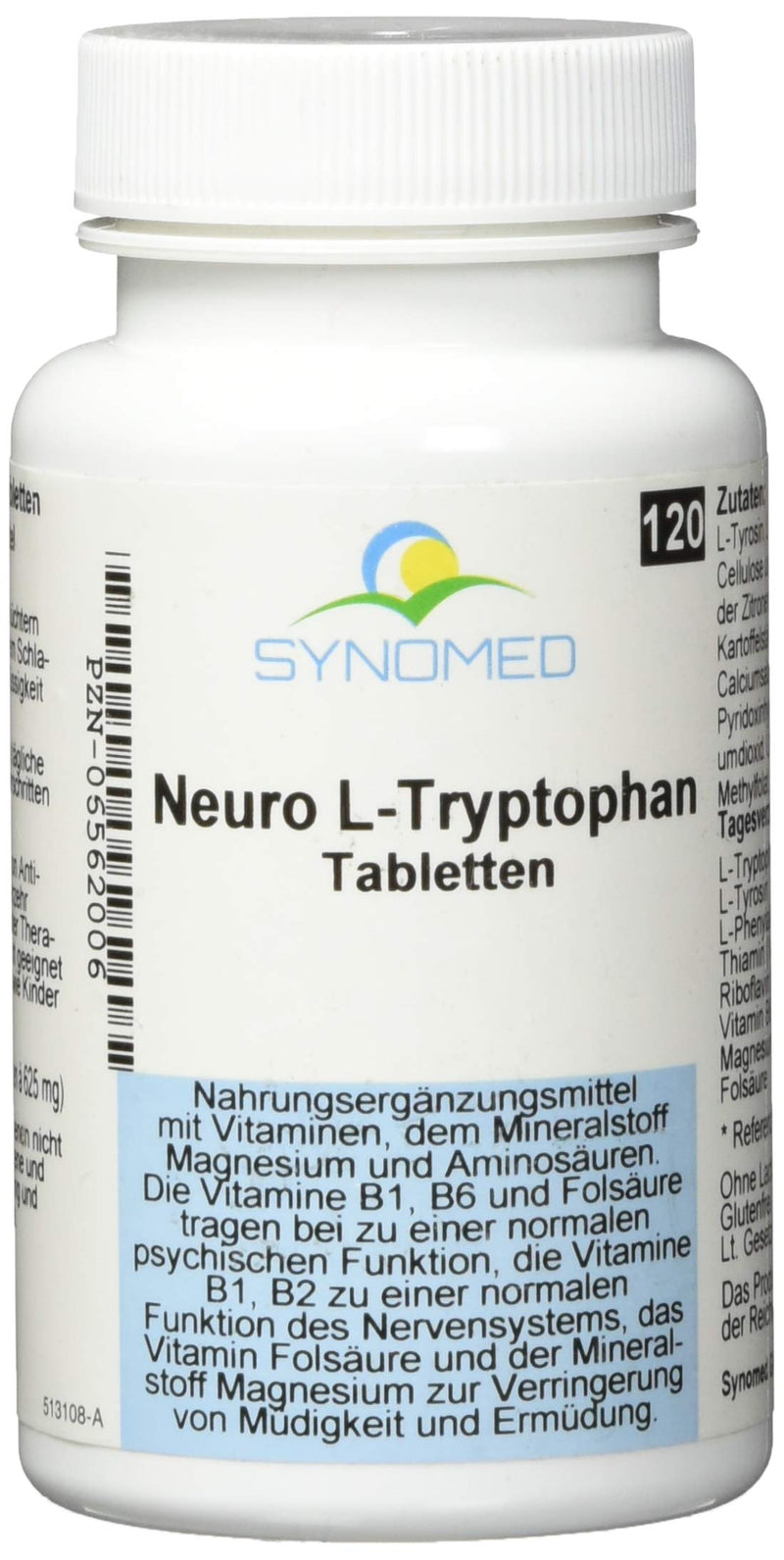 Neuro L Tryptophan Pack of 120 Tablets - NewNest Australia