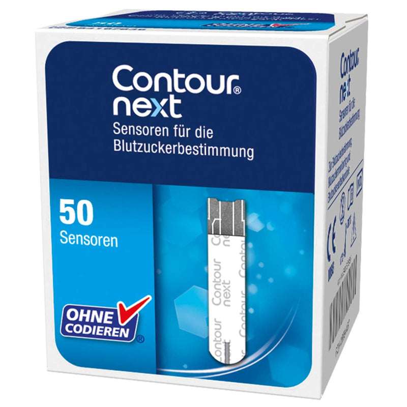 Bayer 7308 contour next test strips, 50 pieces - NewNest Australia