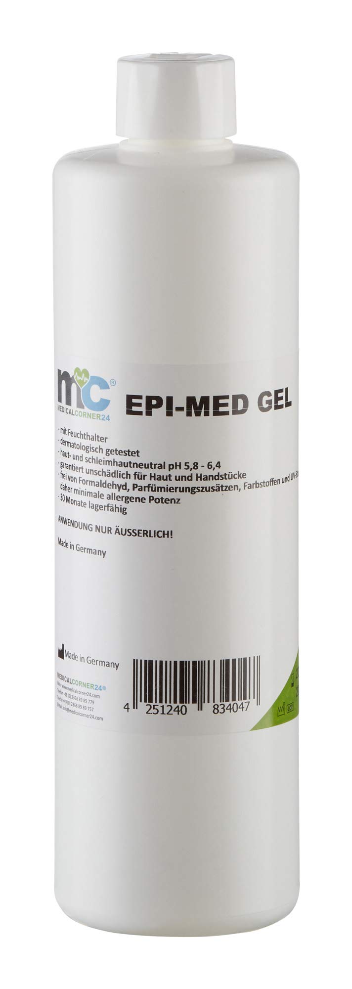 IPL Gel Epimed, IPL contact gel for laser hair removal, 500 ml - NewNest Australia