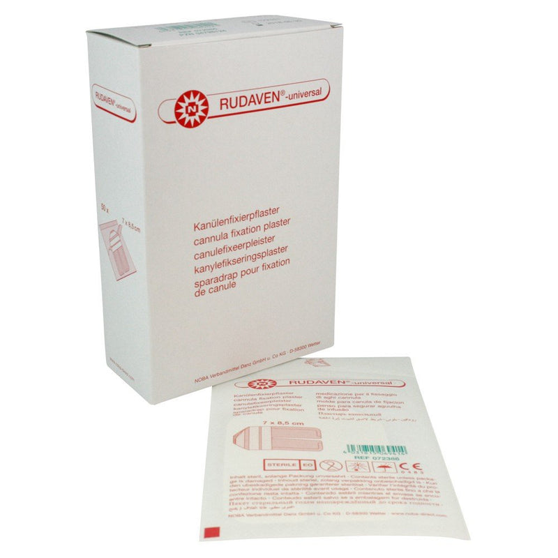 Rudaven Universal Cannula Fixing Plasters 7 x 8.5 cm Pack of 50 - NewNest Australia