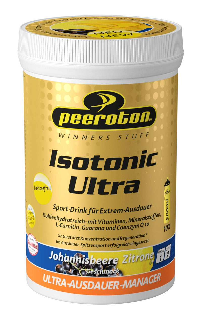 Peeroton Isotonic Ultra Drinkcurrant Lemon 300 g - NewNest Australia