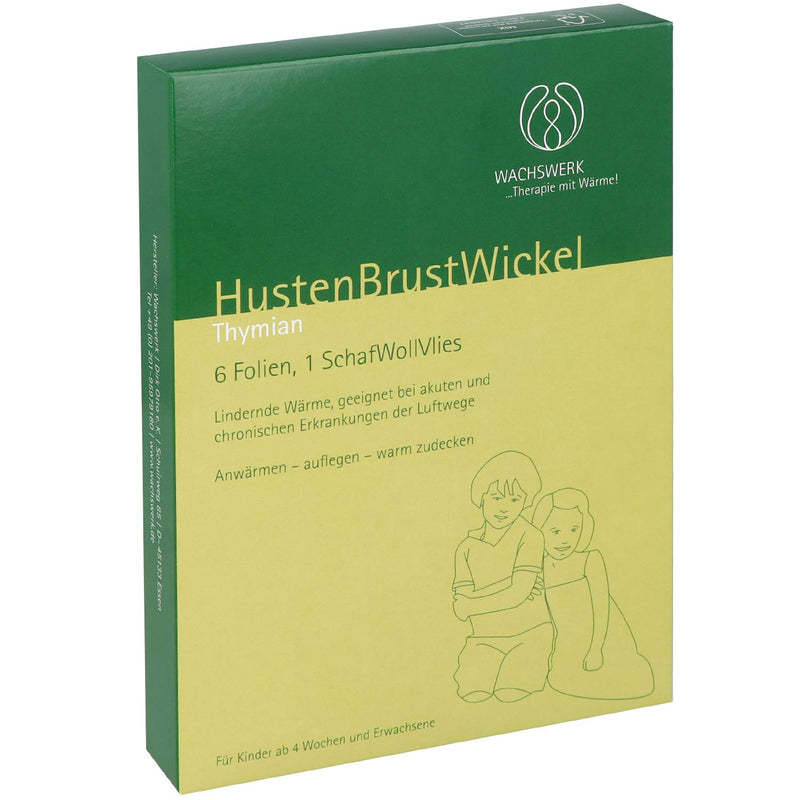 COUGH CHEST Wrap Thyme Waxwork 6 pcs - NewNest Australia