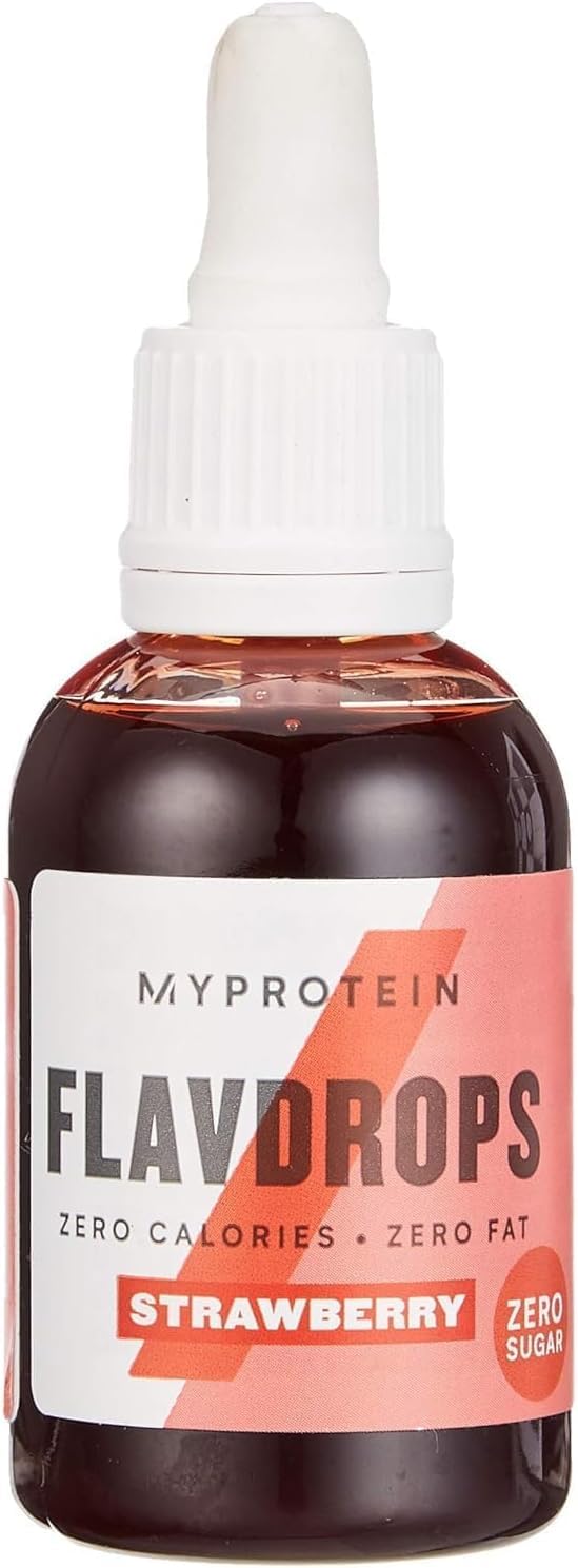 Myprotein Flavdrops Strawberry, pack of 1 (1 x 50 ml) strawberry - NewNest Australia