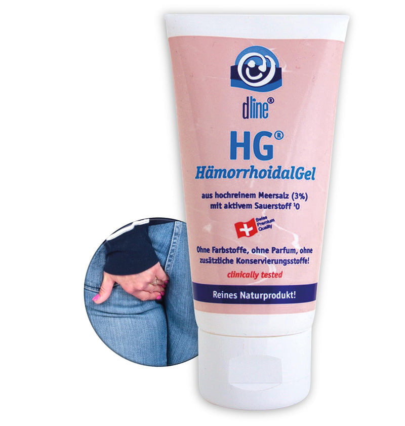 Dline Hg Hemorrhoidal Gel Anti Itching | Natural Power Without Regrets | 50Ml Tube | For Itching, Burning, Pain In The Intimate Area | Hemorrhoid Cream / Hemorrhoid Ointment / Supplement To - NewNest Australia