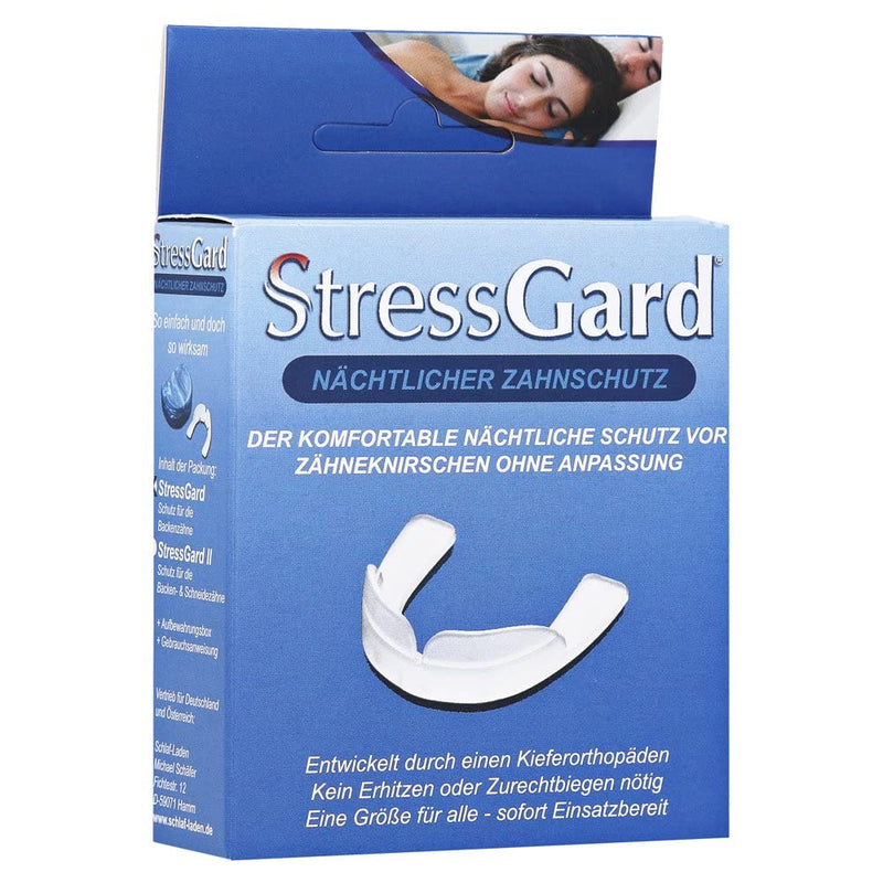 StressGard nighttime mouthguard, bite splint against teeth grinding, protection for the molars - NewNest Australia