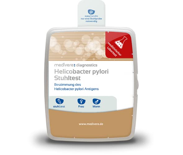 Medivere Laboratory Diagnostics Helicobacter Pylori Stool Test - Fast, Easy And Reliable For The Detection Of Gastrointestinal Infections By H. Pylori Antigen Test - NewNest Australia
