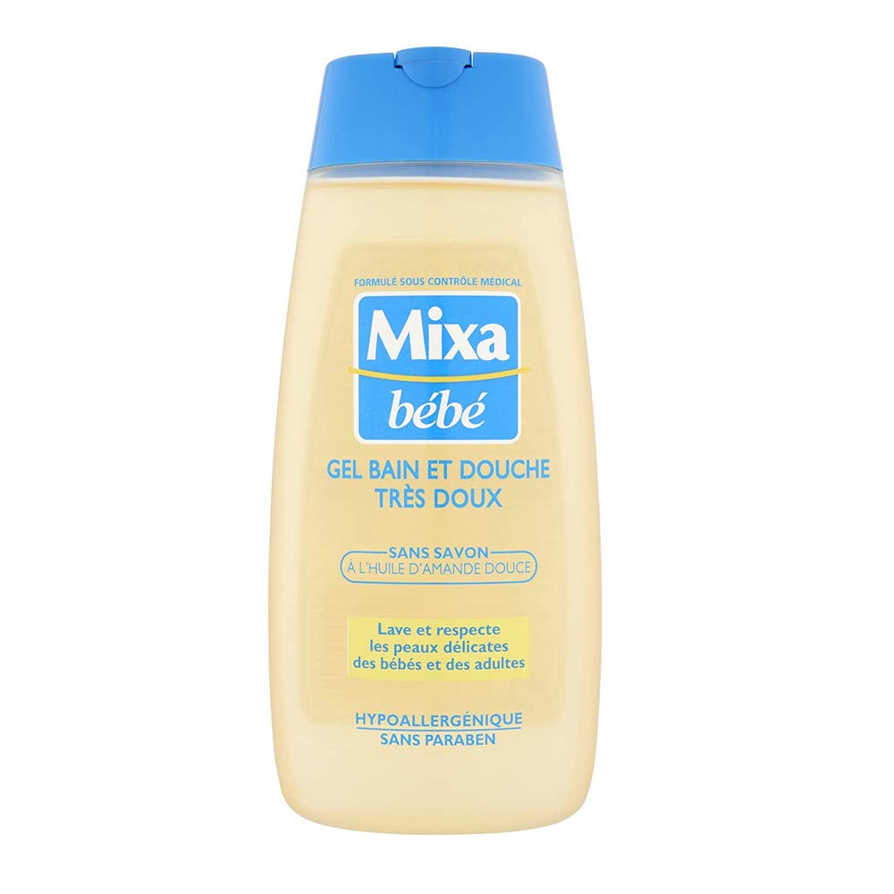 Mixa Bébé bath and shower gel, very soft, 200 ml 1 200.00 ml (pack of 1) - NewNest Australia