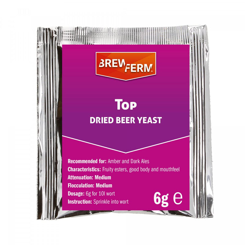 Brewferm "Top" 6g top-fermenting brewer's yeast dry yeast - NewNest Australia