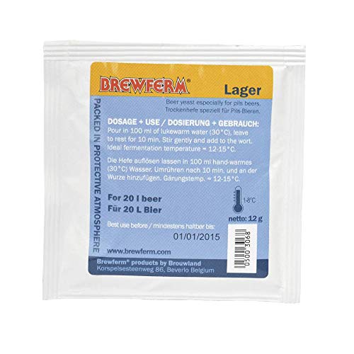 Brewferm Lager 12g bottom-fermented beer yeast for Pilsner and Lager beers dry yeast - NewNest Australia