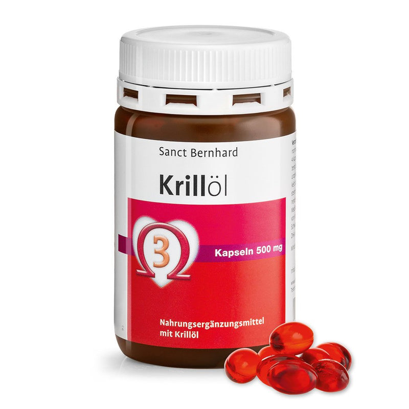 Sanct Bernhard krill oil capsules, original Neptune Krill Oil, low odor, contents 90 capsules - NewNest Australia