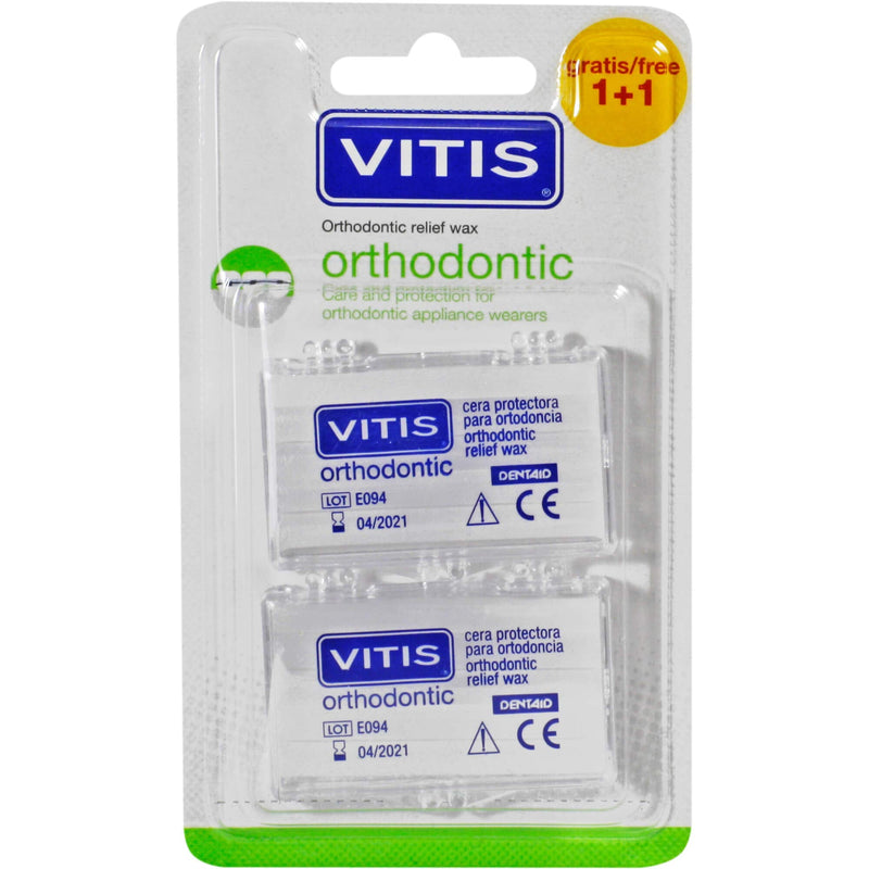 Dentaid Vitis Orthodontic Relief Wax Strips, 2 x 5 Strips - NewNest Australia