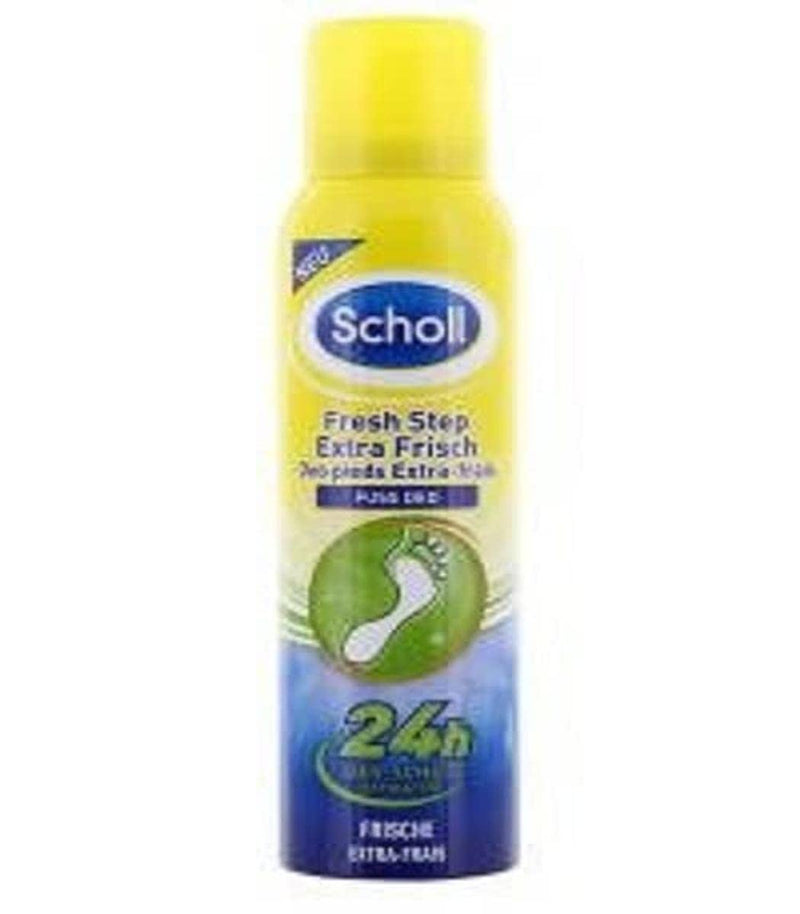 Scholl Fresh Step Extra Fresh foot spray, mild foot deodorant with long-lasting effect against unpleasant odors, (1 x 150 ml) 150 ml (pack of 1) - NewNest Australia