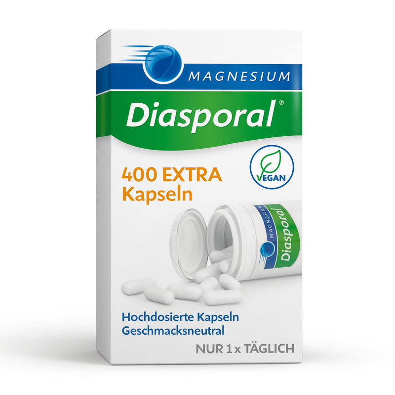 Magnesium Diasporal 400 EXTRA capsules: The magnesium of the EXTRA CLASS with 400 mg magnesium per capsule, 100 pieces 100 pieces (pack of 1) - NewNest Australia