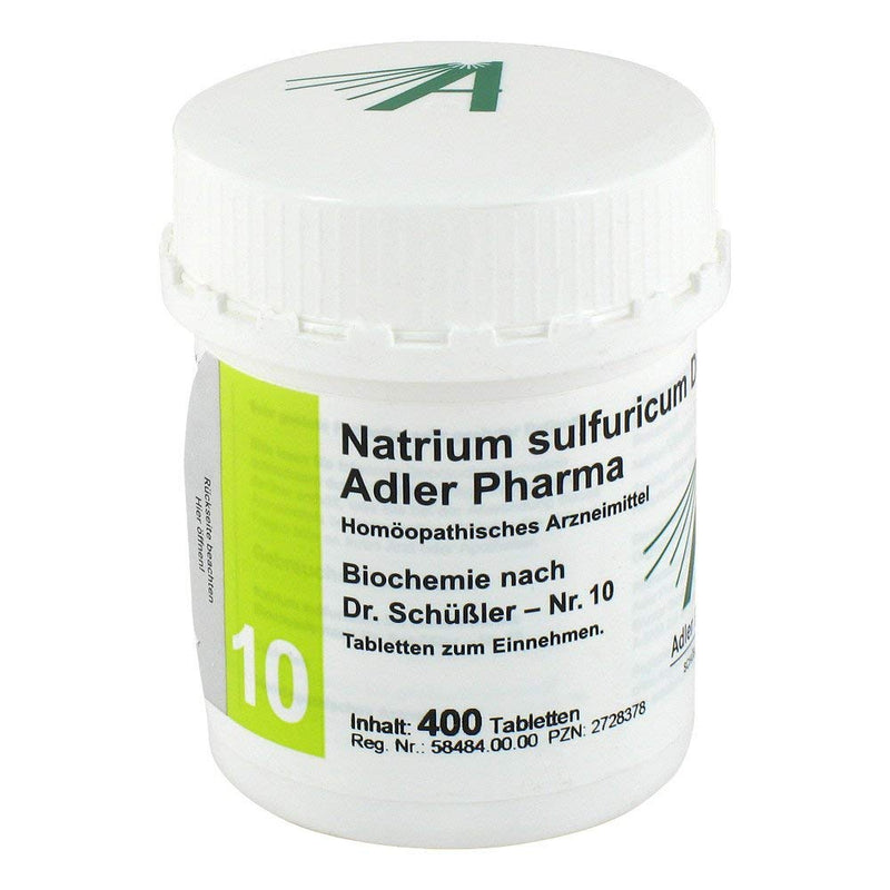 Biochemistry Adler 10 Sodium Sulfuricum D 6 tablets - NewNest Australia