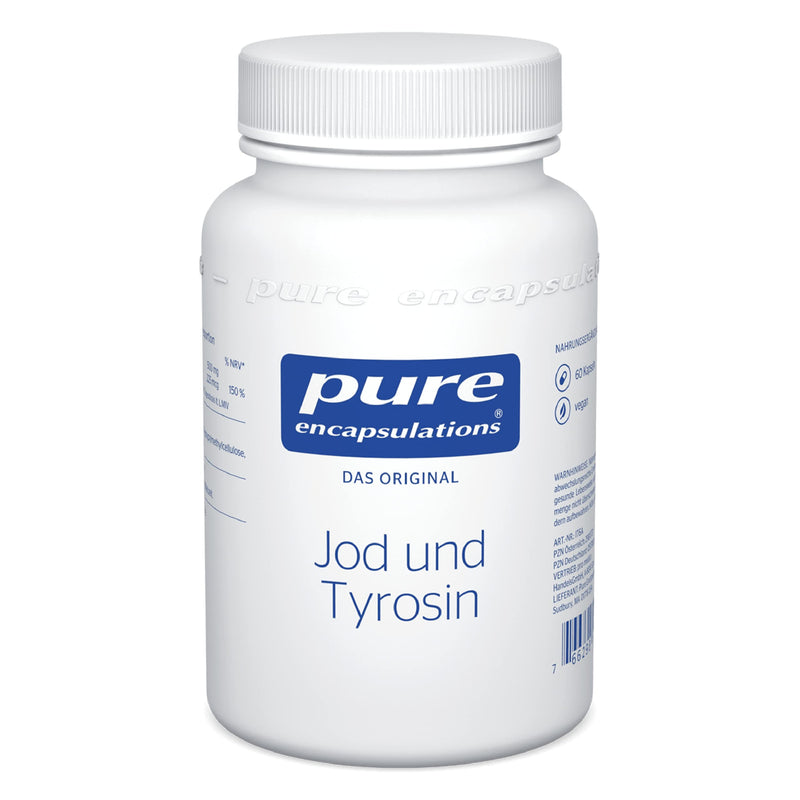 Pure Encapsulations - Iodine and Tyrosine - 60 capsules - NewNest Australia
