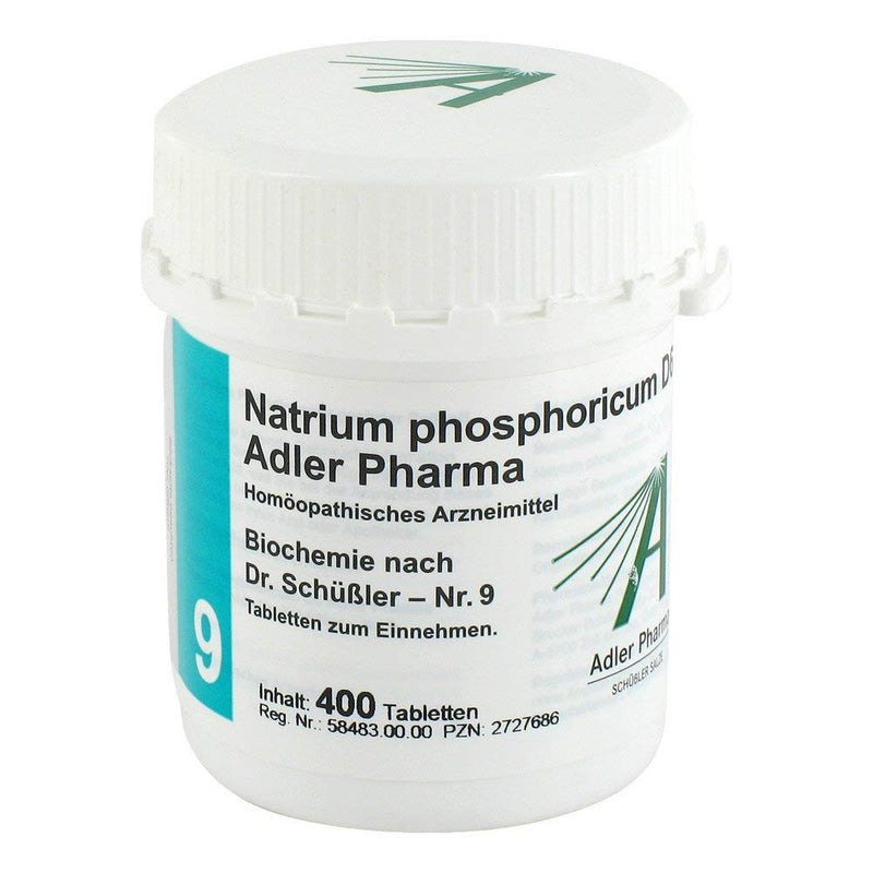 BIOCHEMIE Adler 9 Natrum phosphoricum D 6 tablets 400 pcs - NewNest Australia