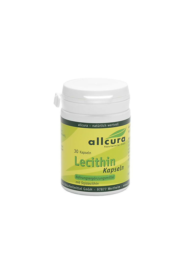 Lecithin 500 mg capsules 30 pieces. - NewNest Australia