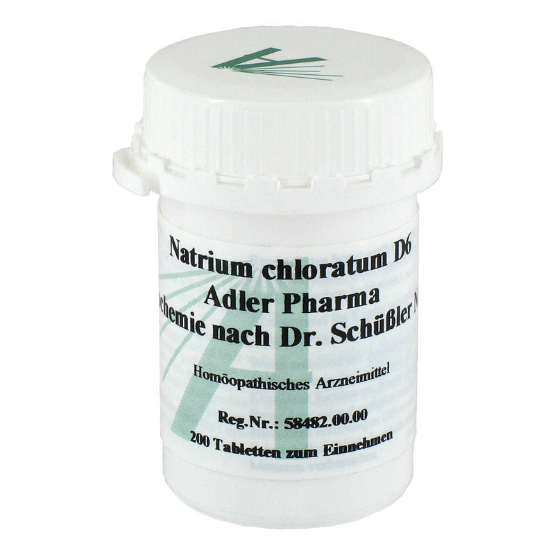 Biochemistry Adler 8 Sodium Chloratum D 6 tablets - NewNest Australia