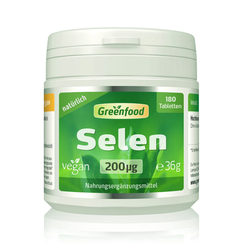 Selenium, 200 Mcg, High Dose, Vegan Tablets High Dose For Thyroid And Immune System. Supports Liver, Slimming Natural Selenium Yeast. No Artificial Additives. Gm Free., , , - NewNest Australia