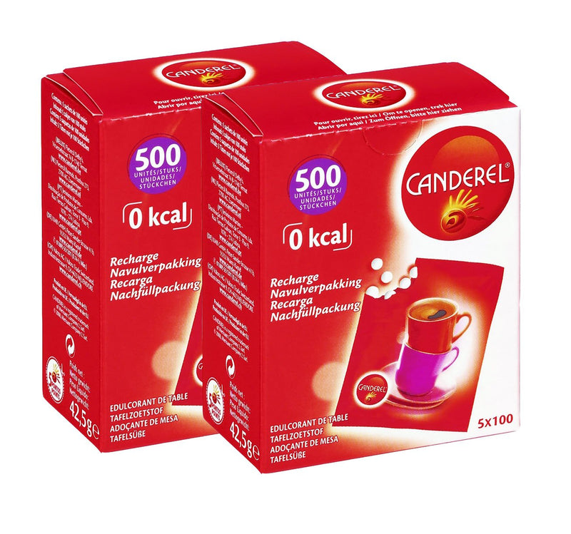 Canderel refill double pack of 2 x 500 sweetener tabs for losing weight - NewNest Australia