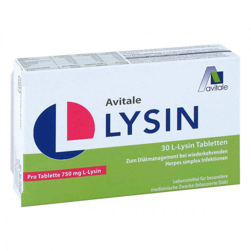 L-LYSINE 750 mg tablets 30 pcs - NewNest Australia