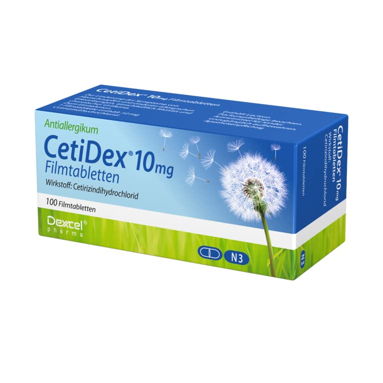 CetiDex 10 mg tablets for allergies, 100 tablets - NewNest Australia
