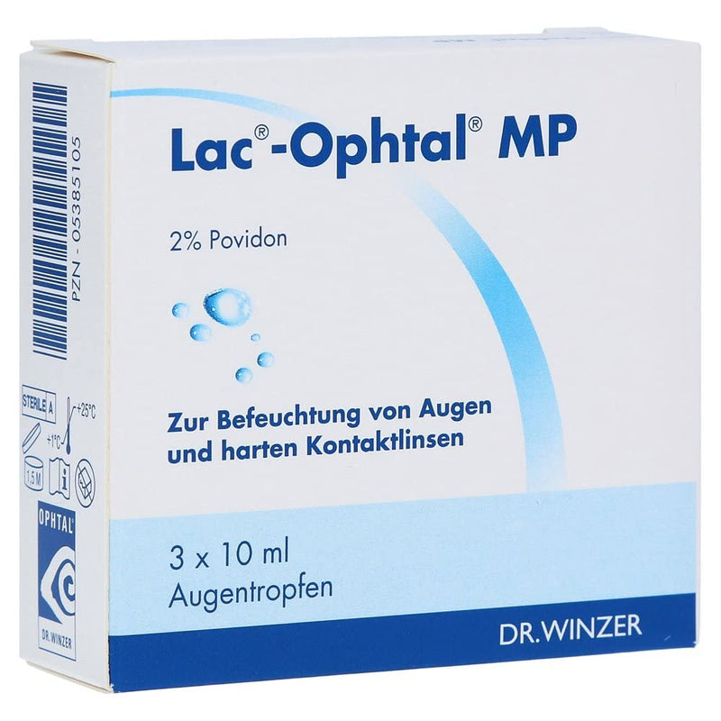 LAC OPHTAL MP eye drops 3X10 ml - NewNest Australia