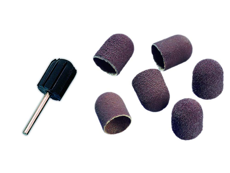 Bausch 1629/T2 Abrasive Cap Support 13 Mm With 20 Abrasive Caps, Callus Removal On Toes, Heels And Bunion Accessories, Electric Manicure Devices And Pedicure Devices By Peter Bausch, Foot Care - NewNest Australia