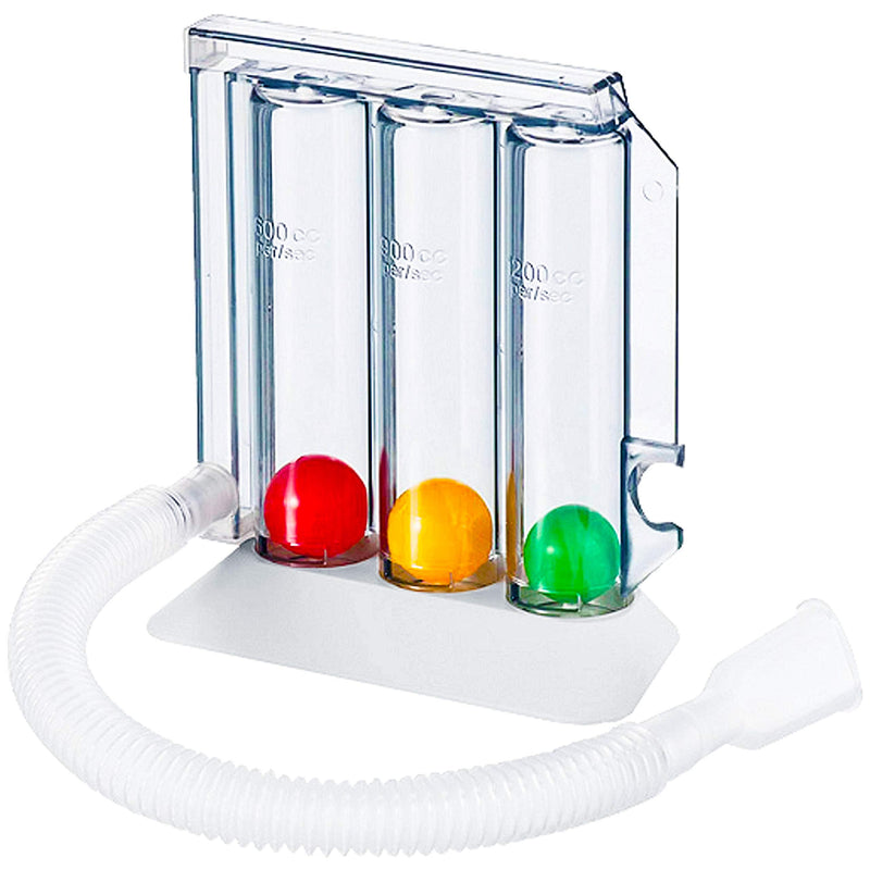 Breathing Trainer With E-Book For Breathing Exercises - Lung Trainer 3 Chamber Breathing Exercise Device | Therapy For Respiratory Problems Of The Lung And Bronchia | Logo Pedicure Occupational Therapy Lung Trainer (Special 1200 Vol) - NewNest Australia