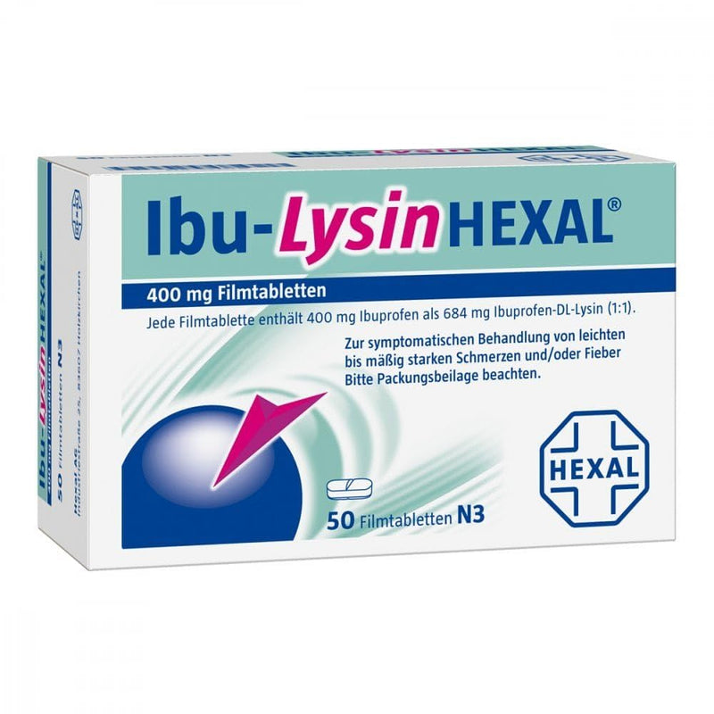 IBU LYSINE HEXAL 684 mg film-coated tablets 50 pcs - NewNest Australia