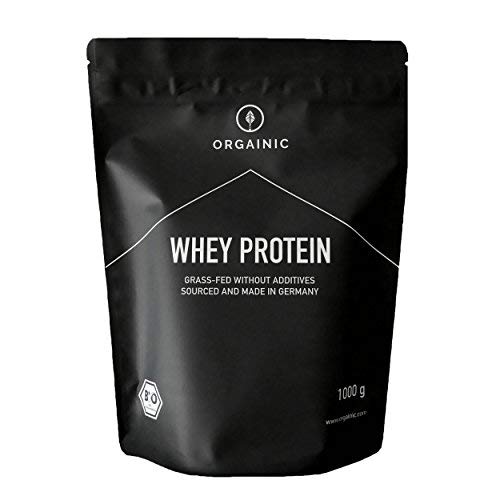 ORGAINIC Organic Vanilla Whey Protein - Organic Certified without additives - Protein powder from Germany - Grass fed - 1000g - NewNest Australia