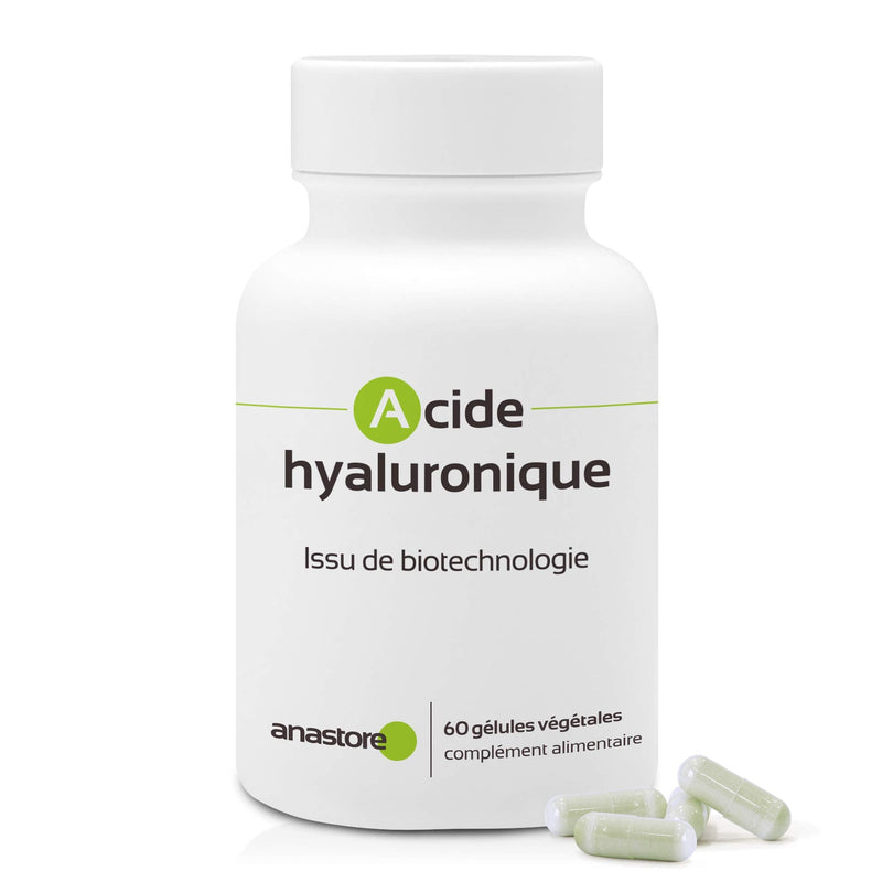 Biotechnologically derived hyaluronic acid, 100 mg / 60 capsules, guaranteed purity of the product is at least 90%, eyes, joints, skin, immune - NewNest Australia