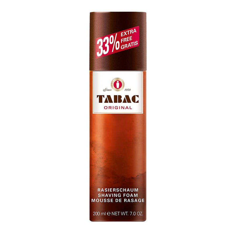 Tabac® Original | Shaving foam with the unmistakable scent of Tabac Original - optimal preparation for a thorough wet shave - Original Since 1959 | 200ml - NewNest Australia