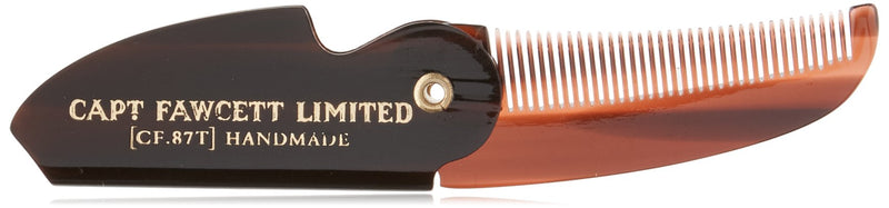 CAPTAIN FAWCETT Mustache comb Captain Fawcett (87T) 400 g (pack of 1) Brown - NewNest Australia