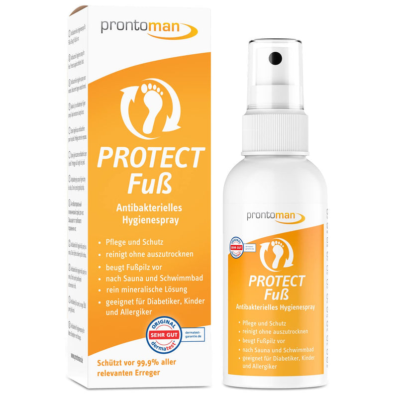Prontoman PROTECT foot 75ml - athlete's foot prophylaxis - NewNest Australia