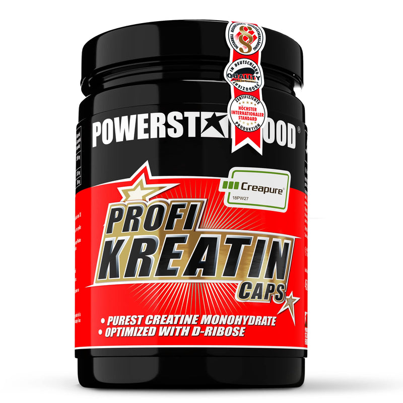 Professional Creatine Capsules ‚ The Most Powerful Muscle Booster ‚ 500 Capsules ‚ Creapure D-Ribose Max Muscles ‚ More Power For Increase Power, Stamina And Increased Muscle Strength ‚ Made In Germany - NewNest Australia