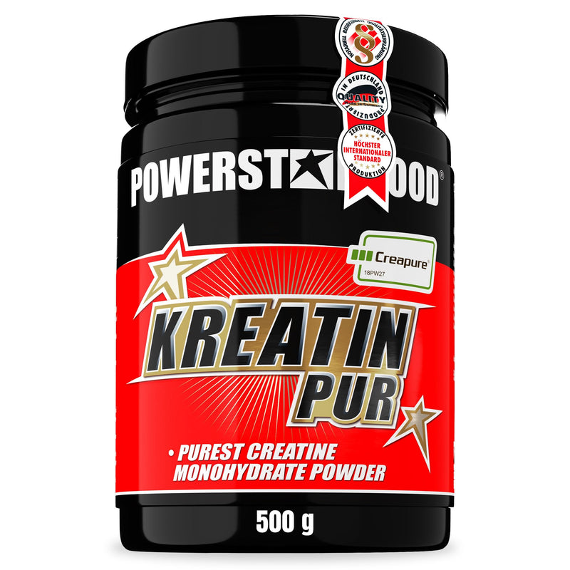 Creatine Pure ‚ 500 G ‚ Purest Monohydrate Powder ‚ Creapure Highest Quality Level, Strongest Muscle Booster ‚ More Maximum Power, Endurance & Increased Muscle Growth ‚ Vegan ‚ Made In Germany - NewNest Australia