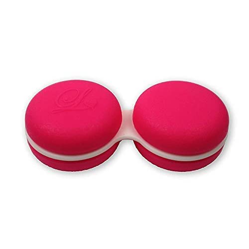 SPORTS WORLD VISION Fun and Cute Macaroon Contact Lens Storage/Soaking Case - 1 Piece Red - NewNest Australia