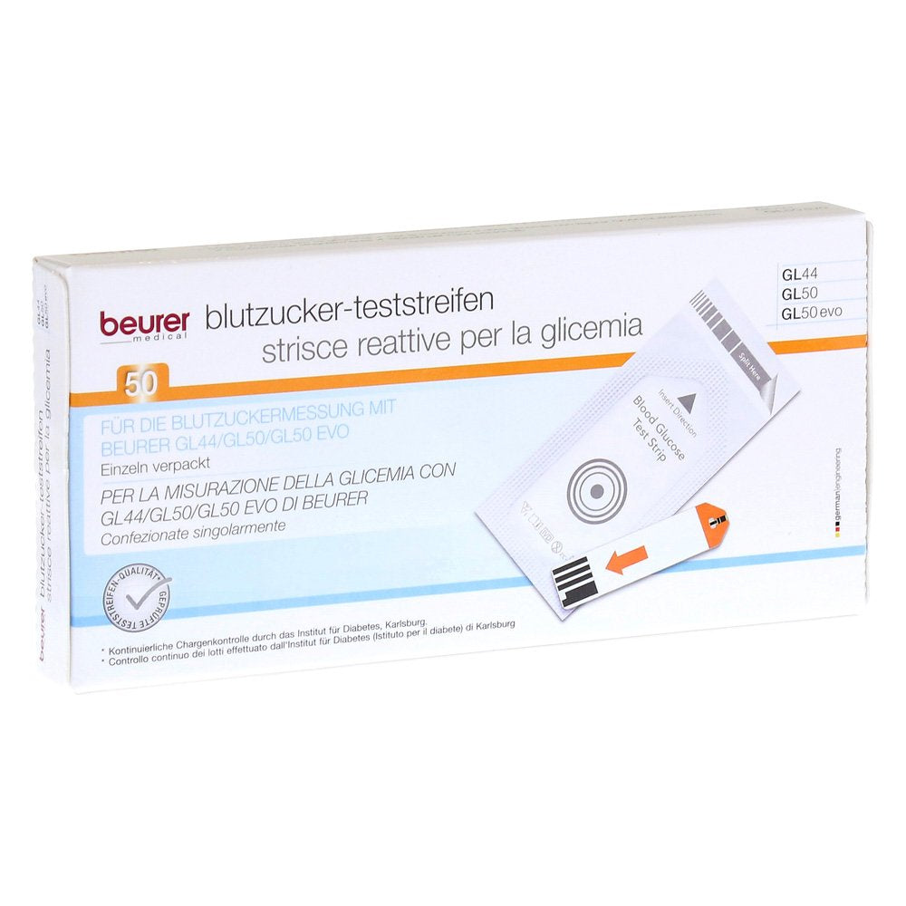 Beurer Gl44/Gl50 blood sugar test strips foil - NewNest Australia