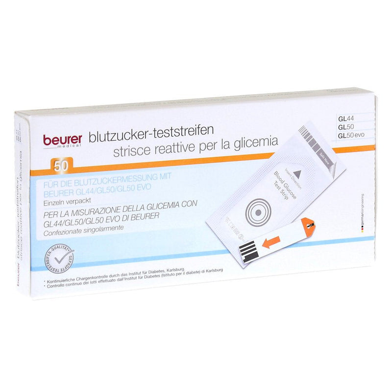 Beurer Gl44/Gl50 blood sugar test strips foil - NewNest Australia