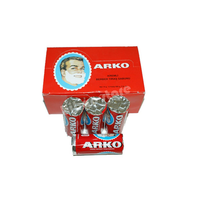 Arko Shaving Soap Shaving Cream Soap Stick Pack of 10 - NewNest Australia