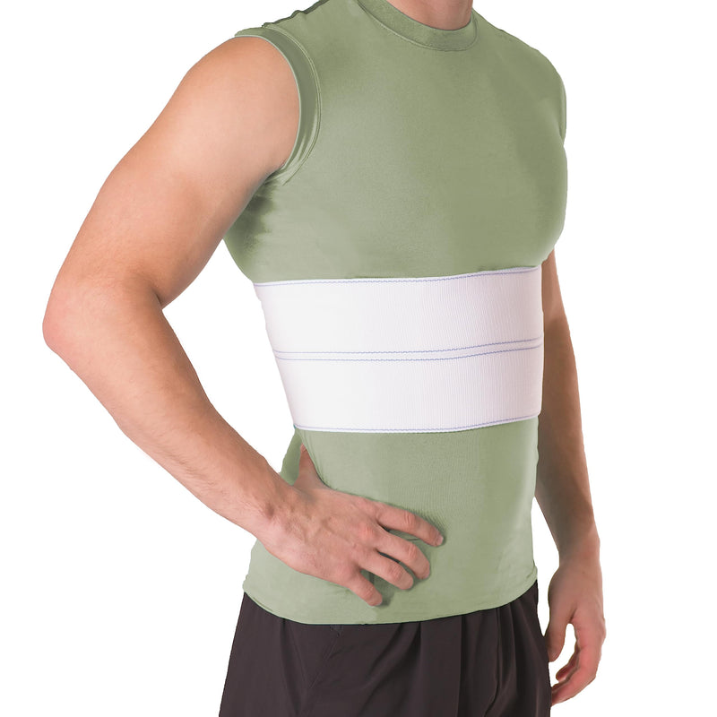 BraceAbility Chest Strap for Broken Ribs Elastic for Cracked, Broken or Dislocated Ribs, Protection, Compression and Support (Male - Fits 24"-60" Chest) Universal Male - NewNest Australia