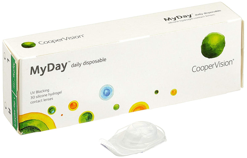 MyDay daily disposable, daily lenses soft, 30 pieces / BC 8.40 mm / DIA 14.20 mm / -2.00 diopters - NewNest Australia